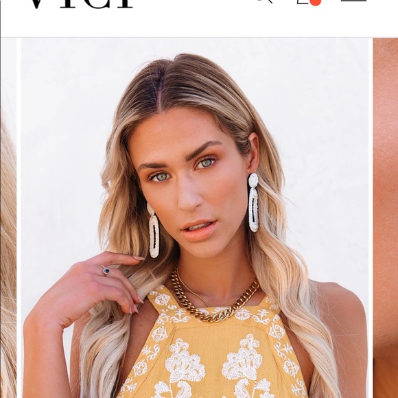 NWT Maxi Dress/Embroidered VICI/Medium/ Last One - Picture 7 of 16